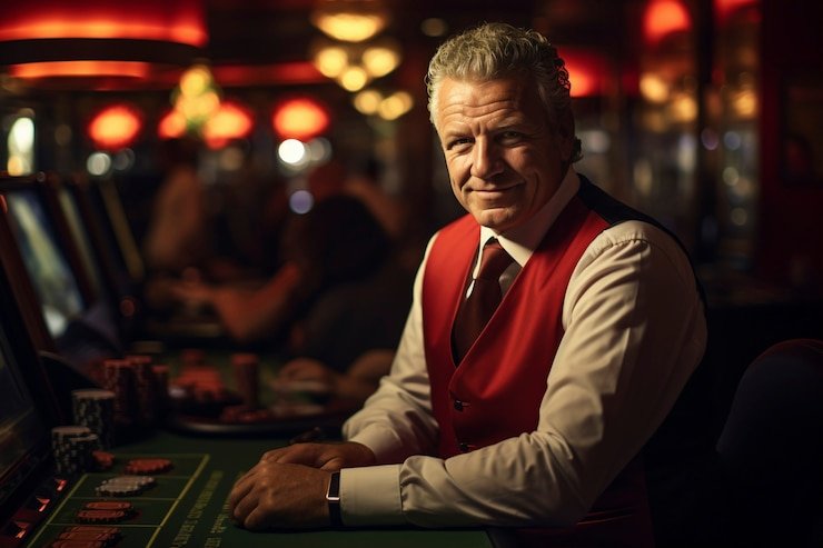 Antarmuka permainan slot Nolimit City di layar mobile dengan reel dan tombol putar